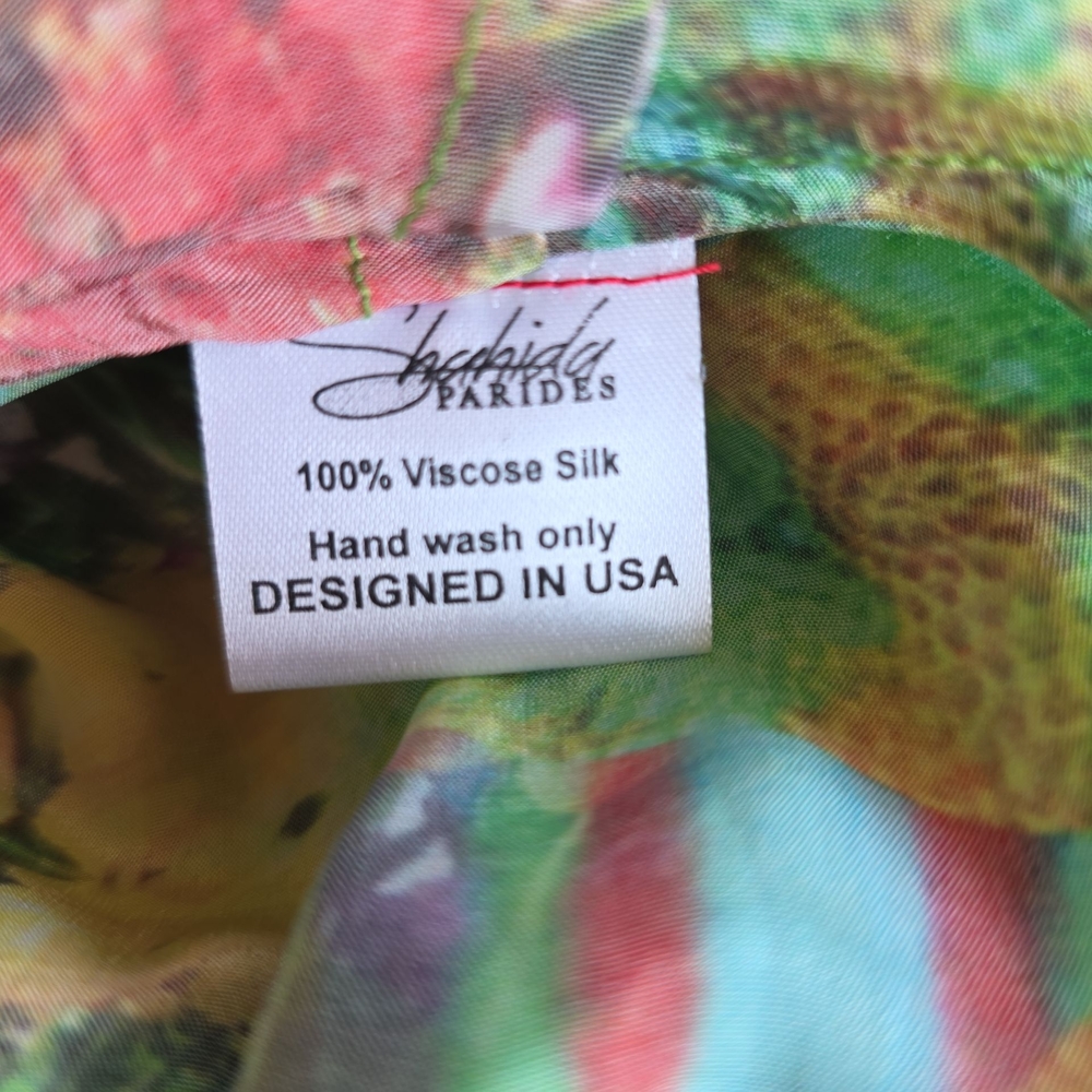 Vibrant Shahida Paridis Multicolor V-Neck Maxi Dress - Picture 7 of 10